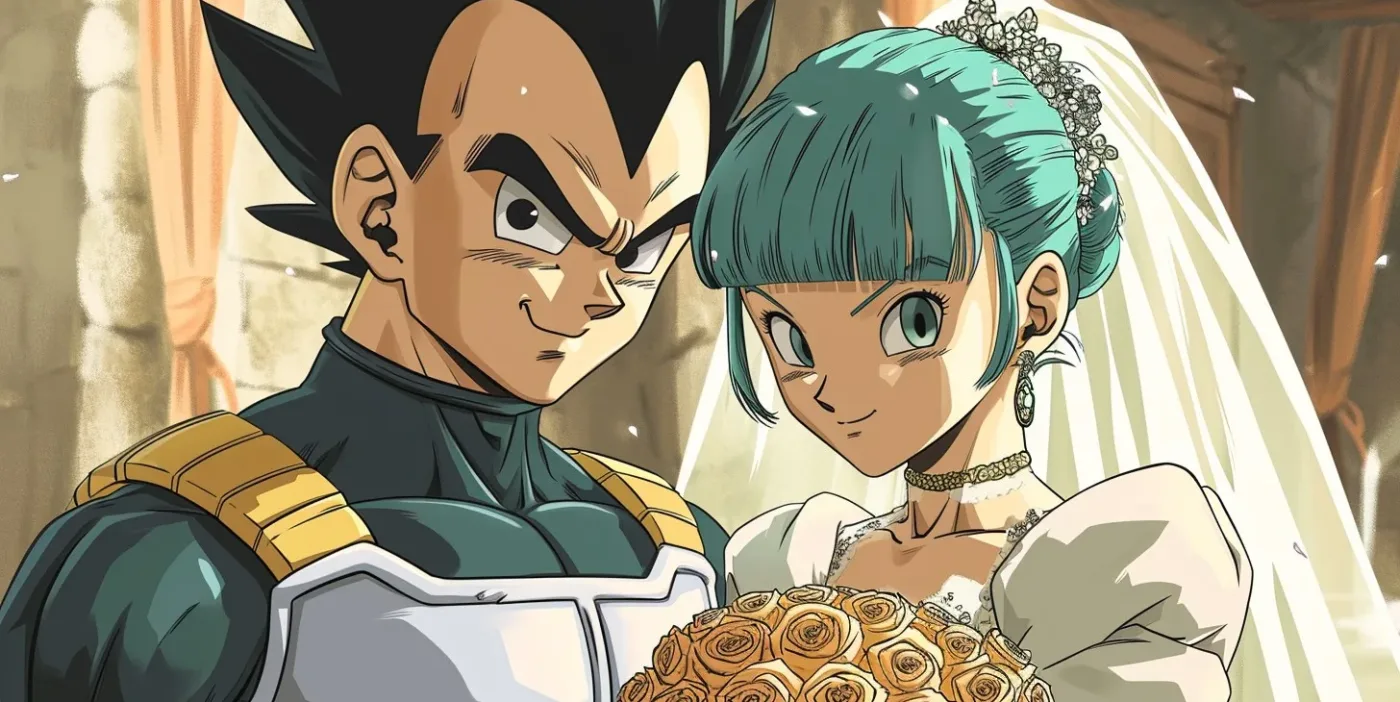 Wedding of Bulma and Vegeta