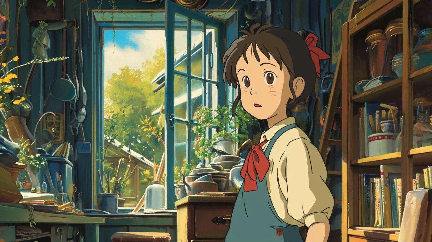 transition to digital tools of studio Ghibli