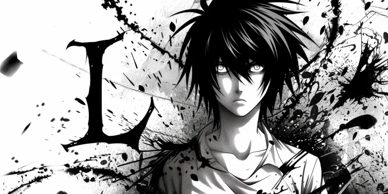 L from Death Note Symbol of Justice and Moral