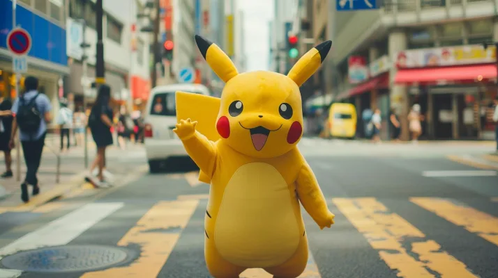 Pikachu cosplay