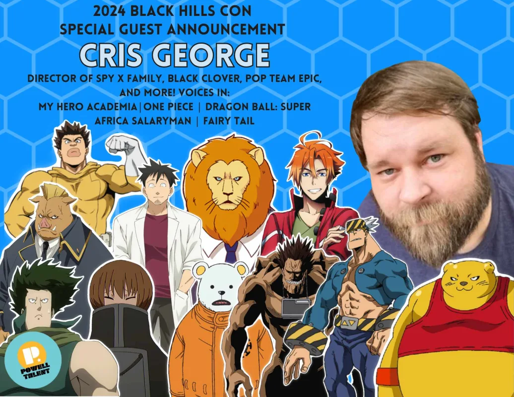 Black Hills Con 2024 special guest