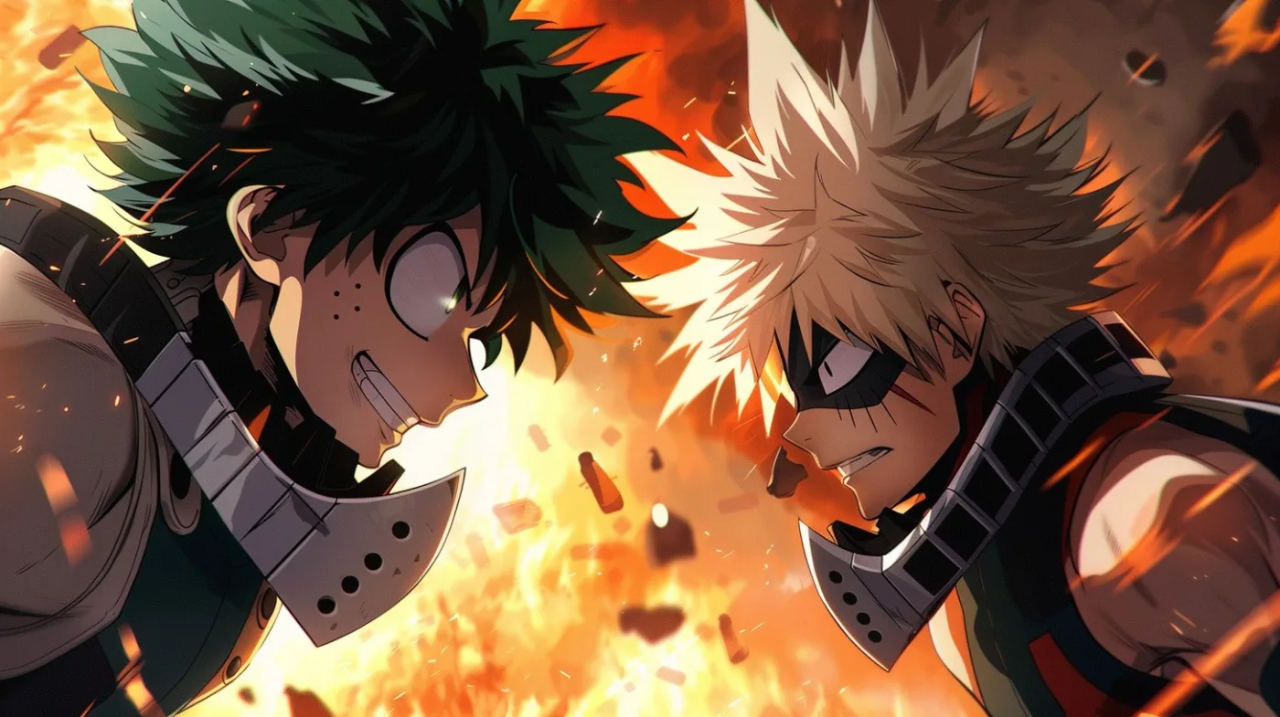 Deku VS Bakugo
