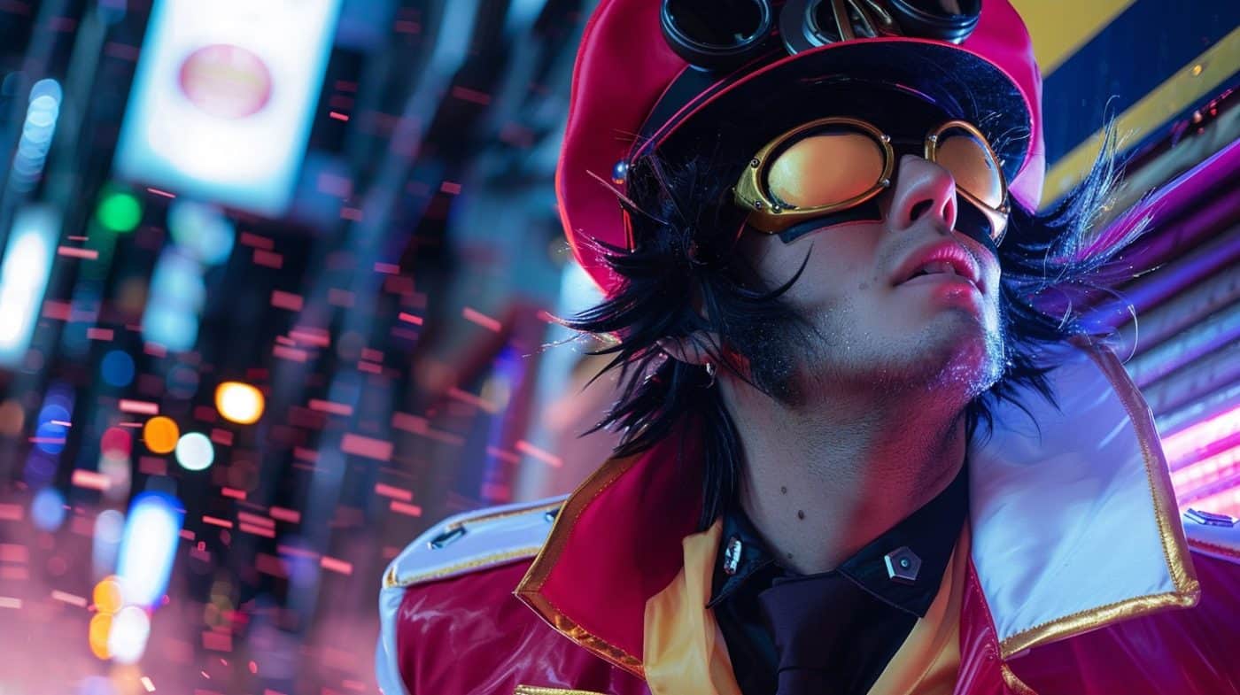 The Flamboyant Universe of Space Dandy Cosplay