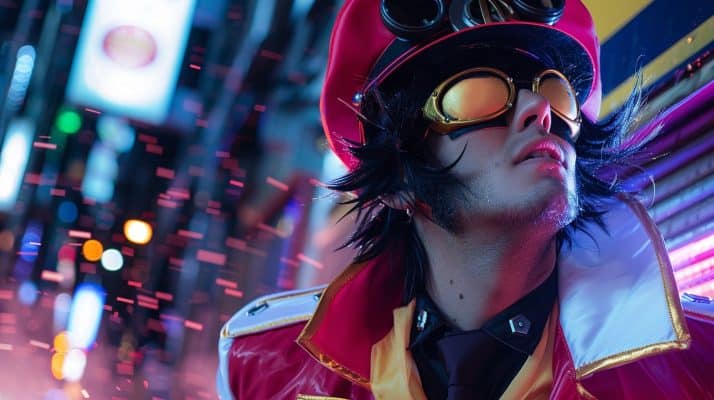 The Flamboyant Universe of Space Dandy Cosplay