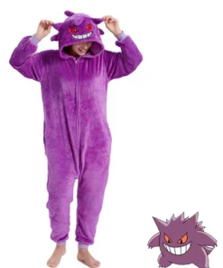 Gengar Kigurumi Onesie Cosplay